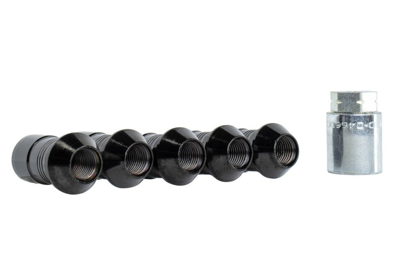 Ford Racing 2023+ Ford Bronco Raptor M14 x 1.5 Black Security Lug Nut Kit - Set of 5