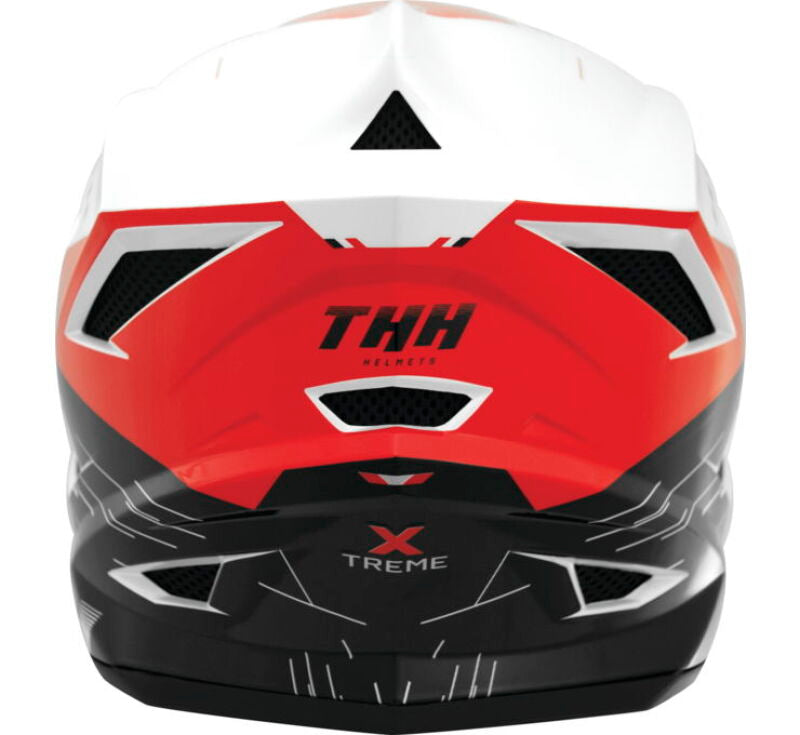 THH Helmets T-42 BMX Xtreme White/Red - XS