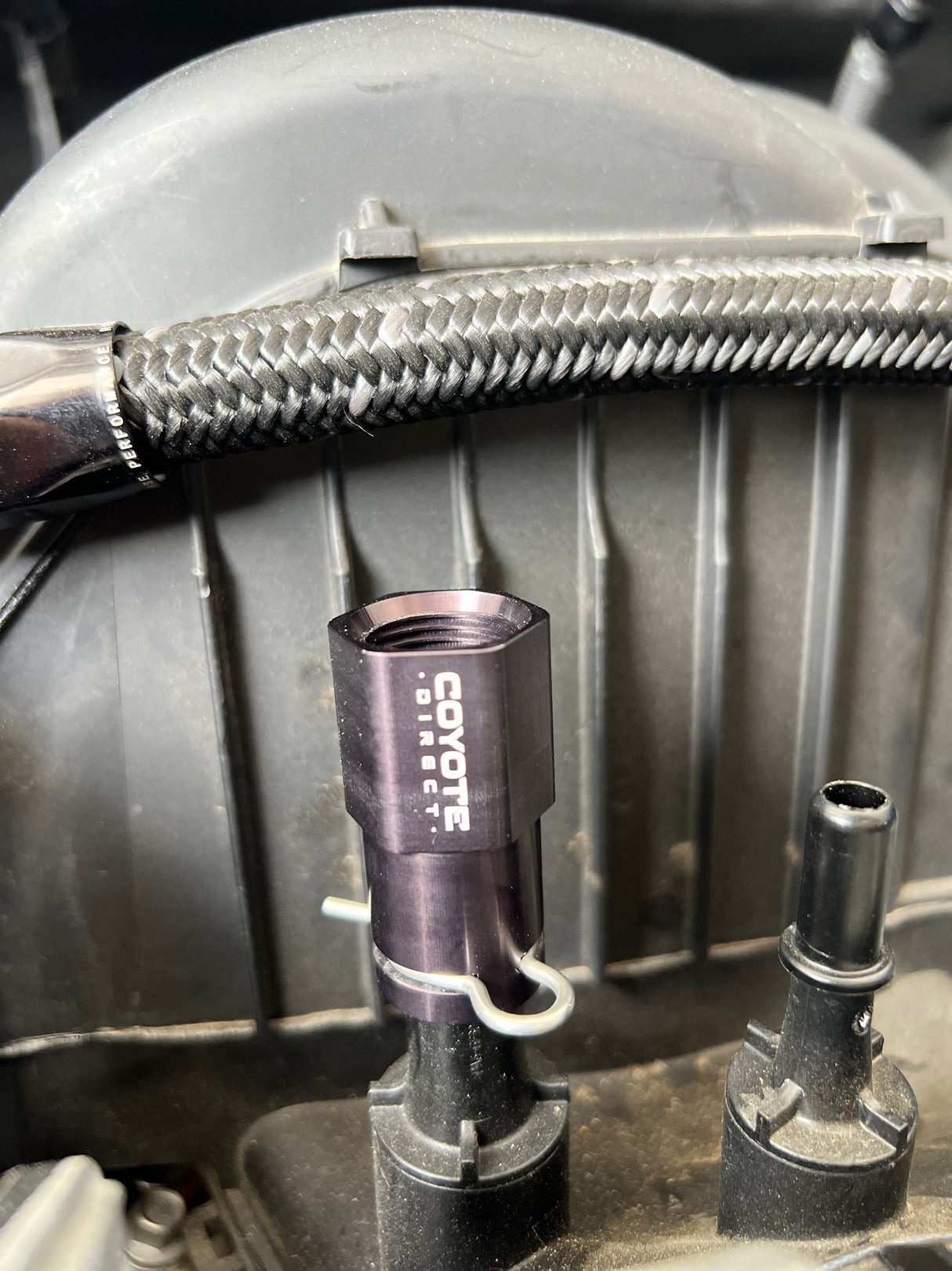 -8orb Vacuum fitting adapter for Coyote Intake Manifold