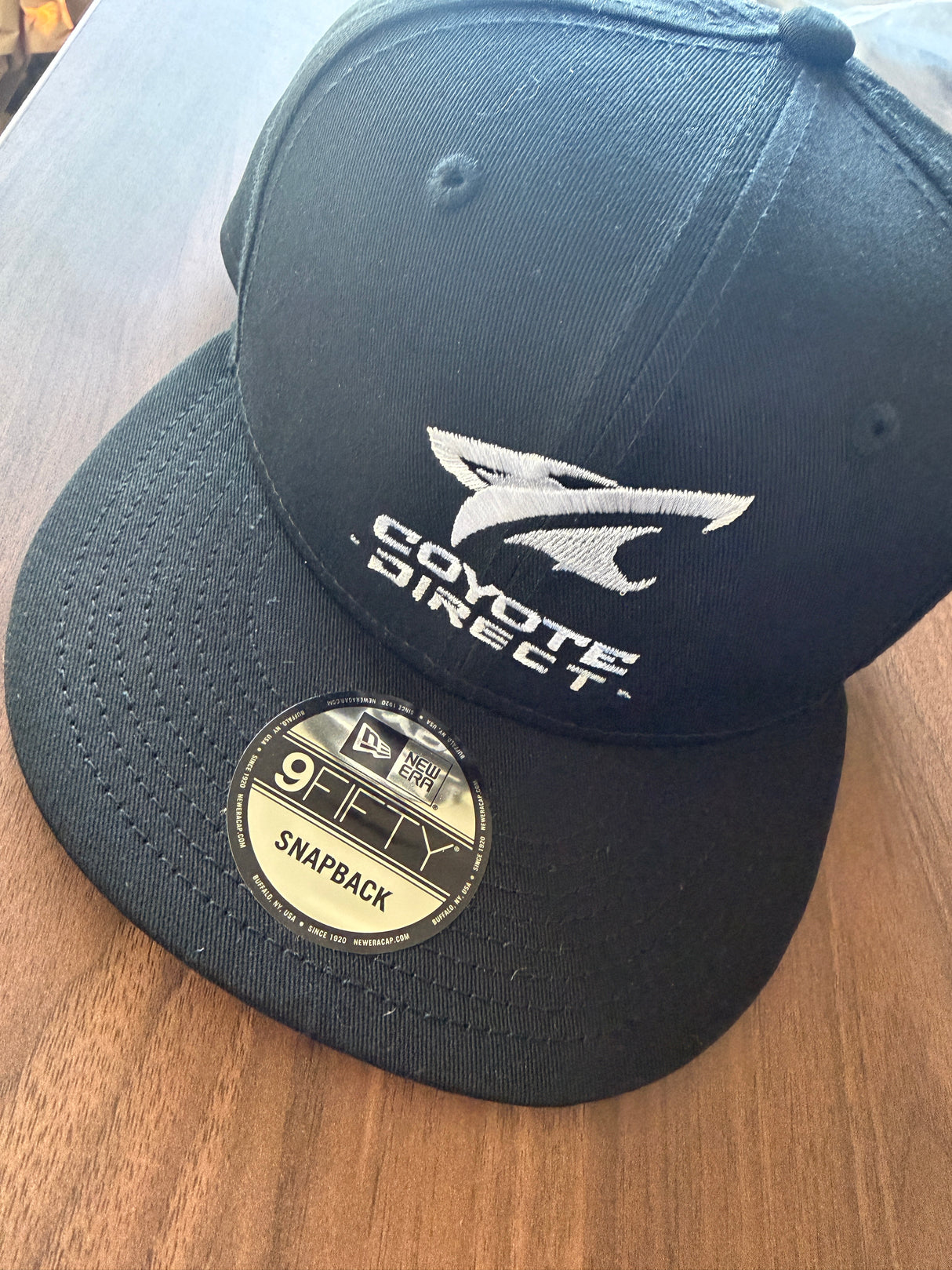 CD New Era Black Snapback