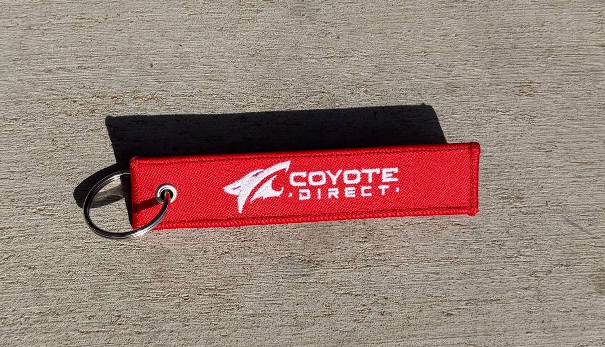 Red Coyote Direct Key Tag