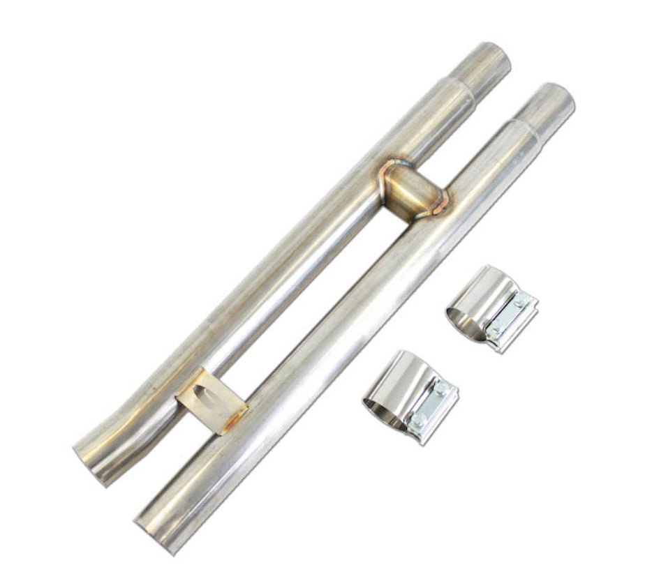 Steeda Mustang 5.0L Coyote 304 Stainless Resonator Delete H-Pipe (2015-2026)