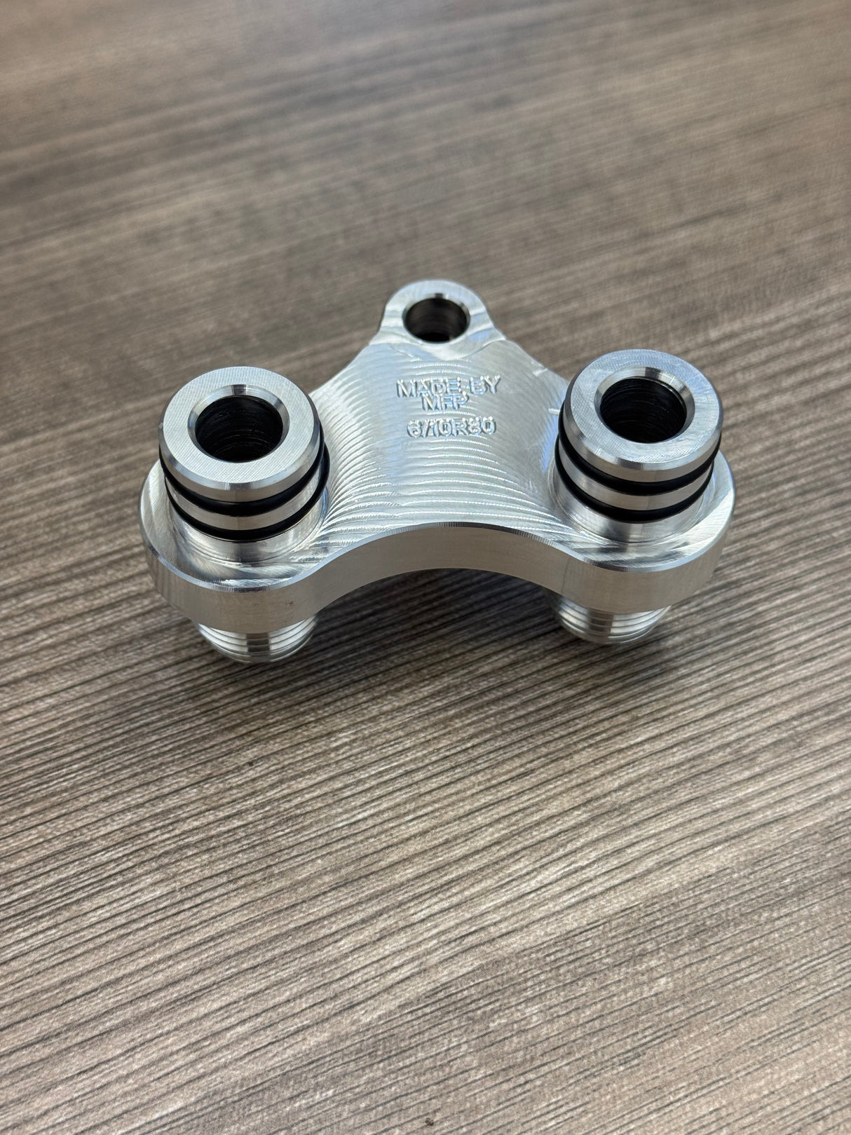 Billet 6R80/10R80 Transmission Cooler AN Adapter