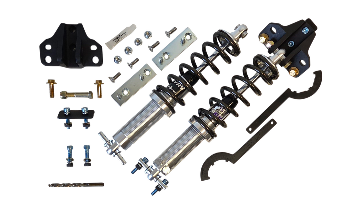 2015+ Mustang Double Adjustable Rear Coilover Kit, STREET-STRIP
