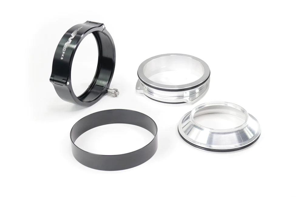 Quick Seal 3.5" Connector w/ Clamp for ICON 102mm Throttle Body - BARE 21-14004-1