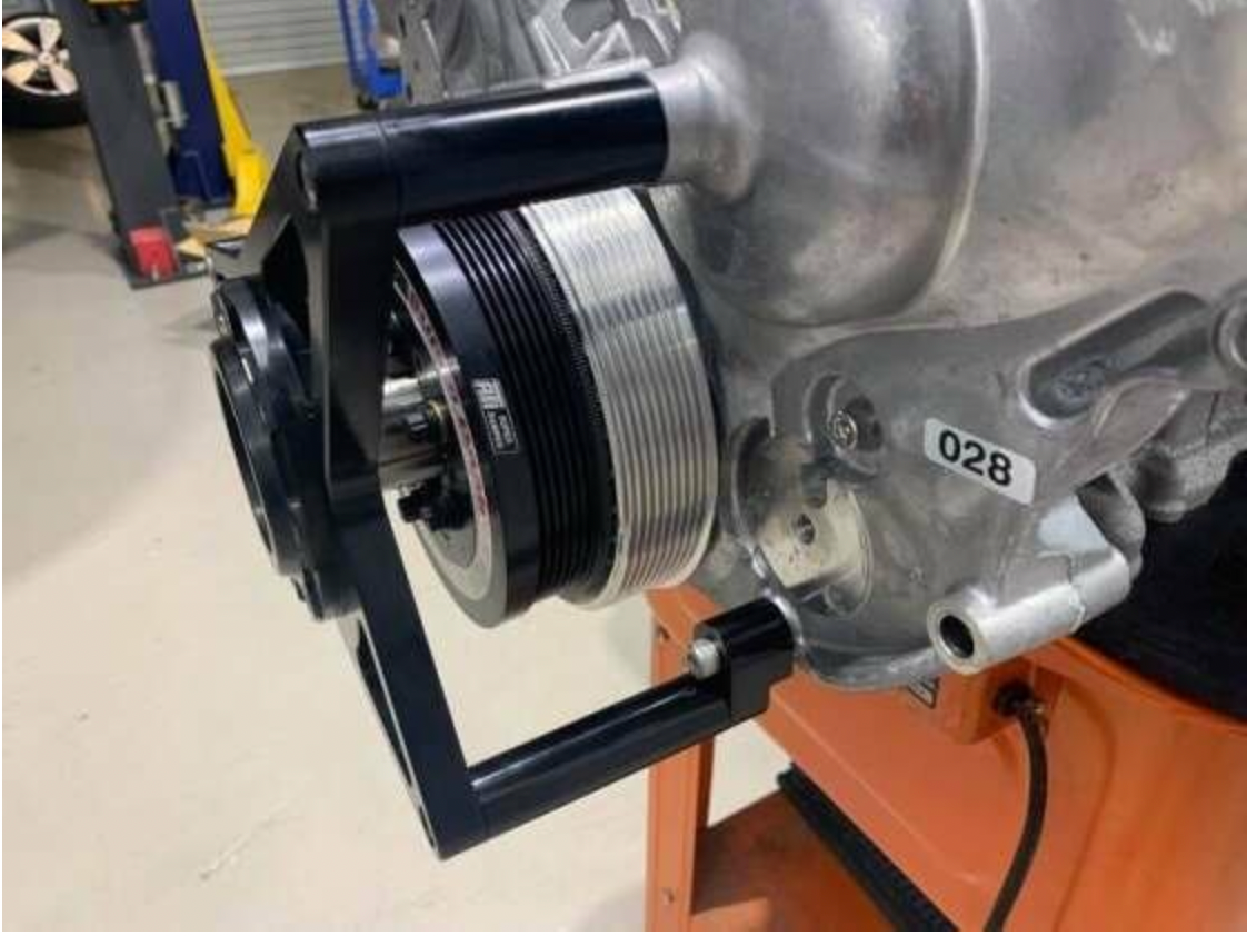 MFP-WHIPPLE-CS Crank Support Kit (2011-2023 Mustang GT with Whipple G3-G5 10 Rib Kits)