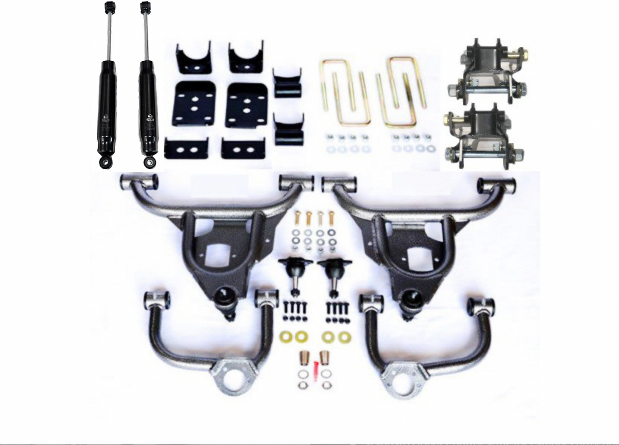 2021 – PRESENT F-150 4WD EXTENDED/CREW CAB 3/5 LOWERING KIT (NON VDS)