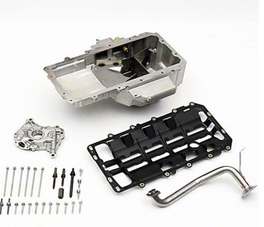 5.0L/5.2L GT500 ALUMINUM OIL PAN AND PUMP KIT