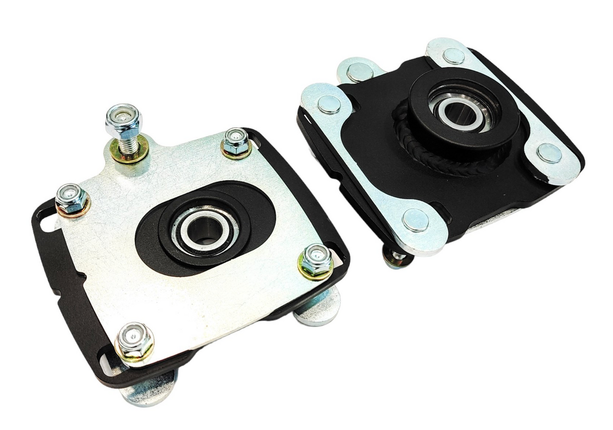 S197 Caster Camber Plates, for Coilovers, PAIR