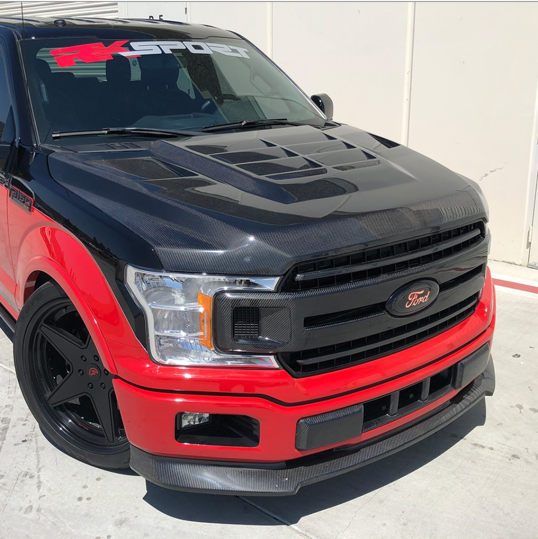 RK Sport Carbon Fiber Front Splitter