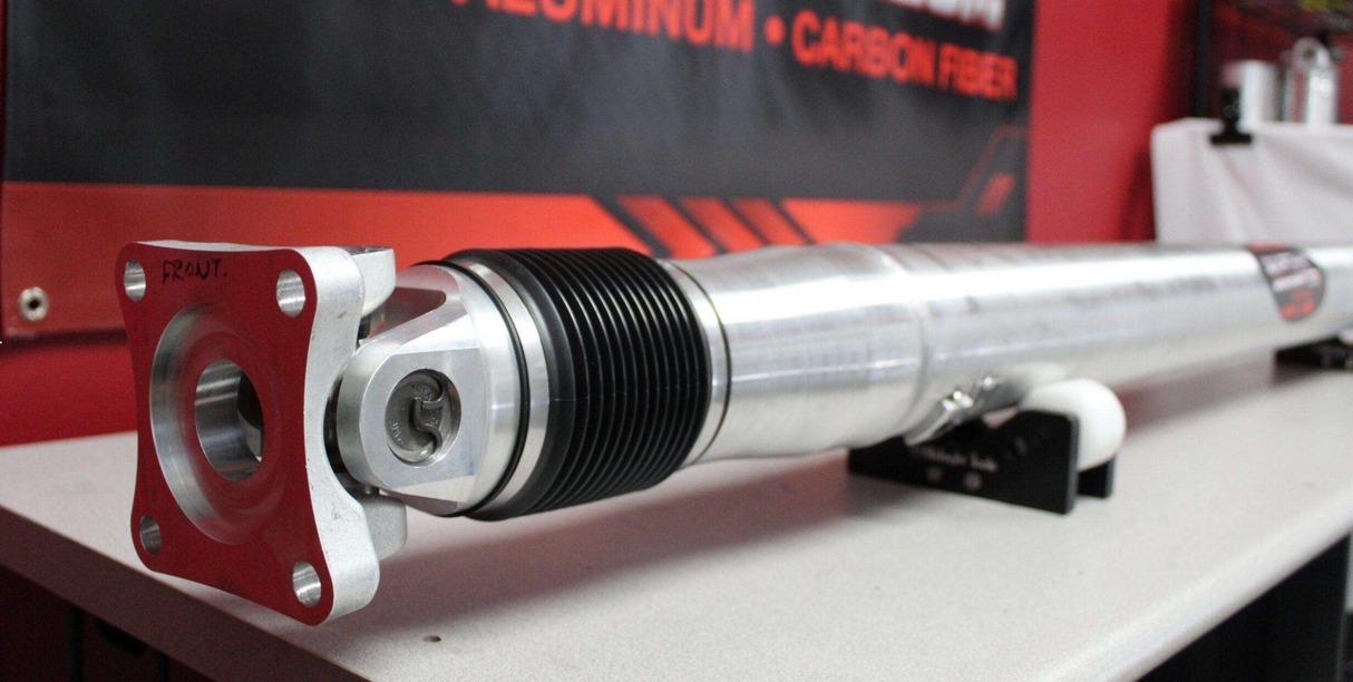 2015+ Ford F150 5.0L 2WD Reg Cab Shortbed 4” 1350 Series Aluminum Slip Shaft DS-F1502W-SB4A