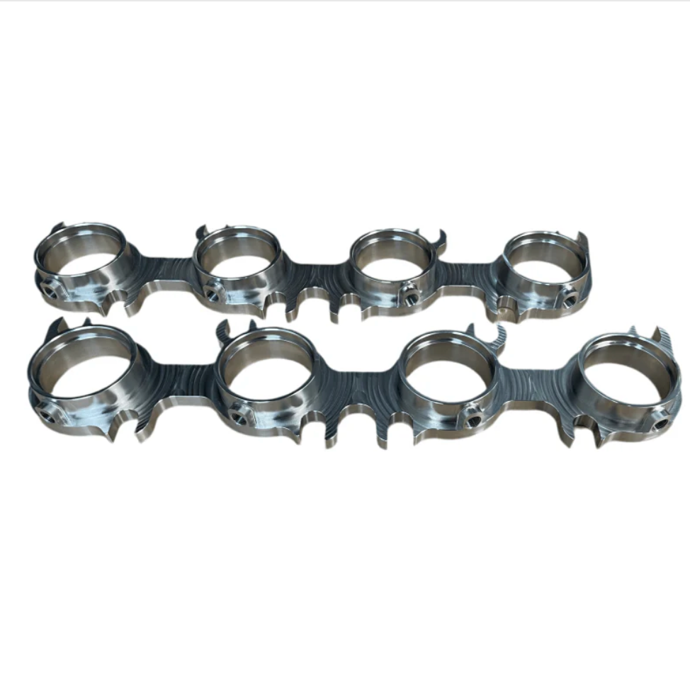 2011+ COYOTE BILLET SS HEADER FLANGES