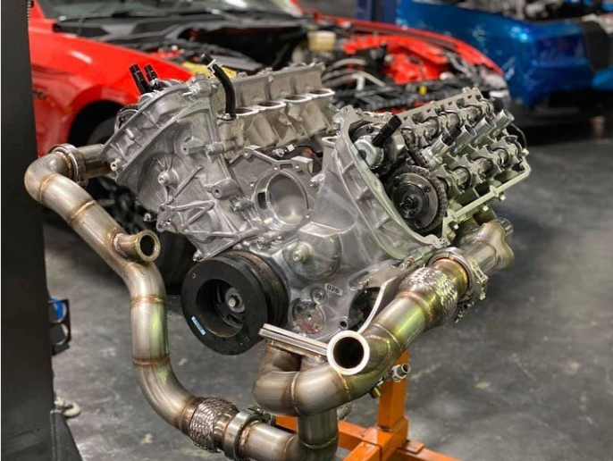 2015-2022 S550 COYOTE SINGLE TURBO PIPING KIT (HOT & COLD SIDE)