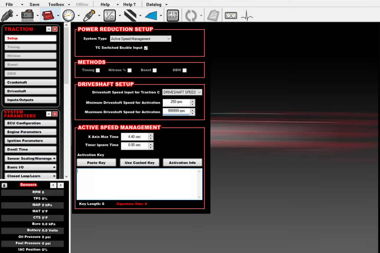 ACTIVE SPEED MANAGEMENT - HP/DOMINATOR