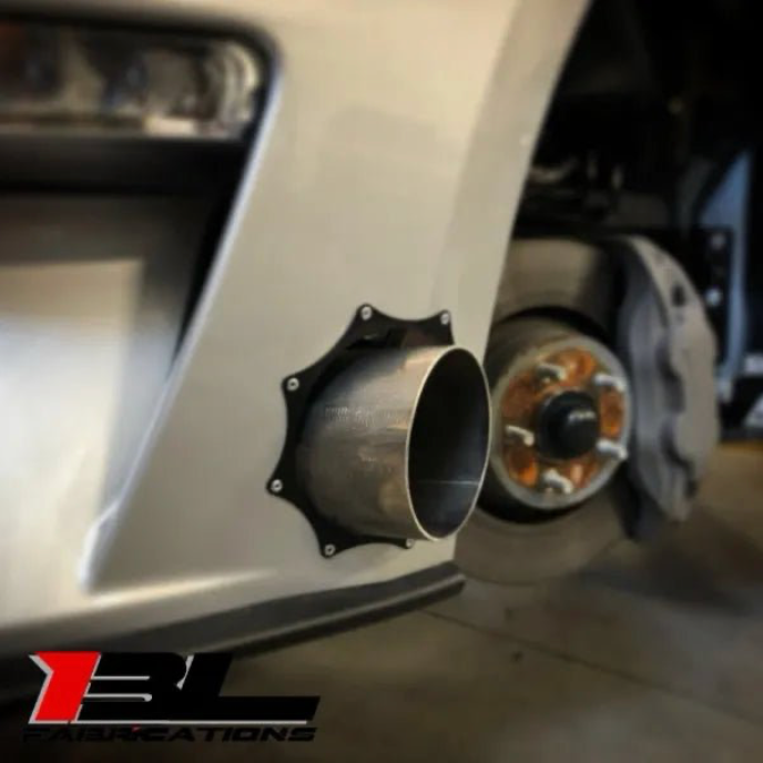 EXHAUST TRIM RING - ALUMINUM