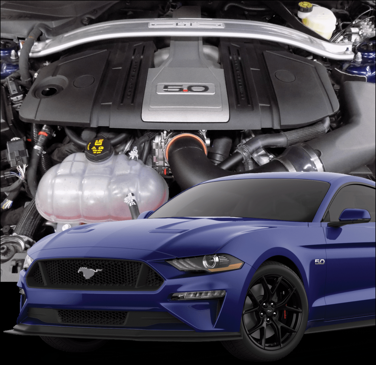 HELLION 2018+ FORD MUSTANG GT STREET SLEEPER® HIDDEN TWIN TURBO SYSTEM