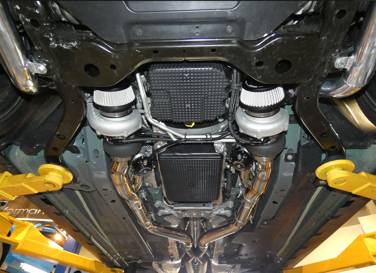 (2024+) Mustang GT 5.0 2nd Gen Mid- Mount Twin Turbo System - S650