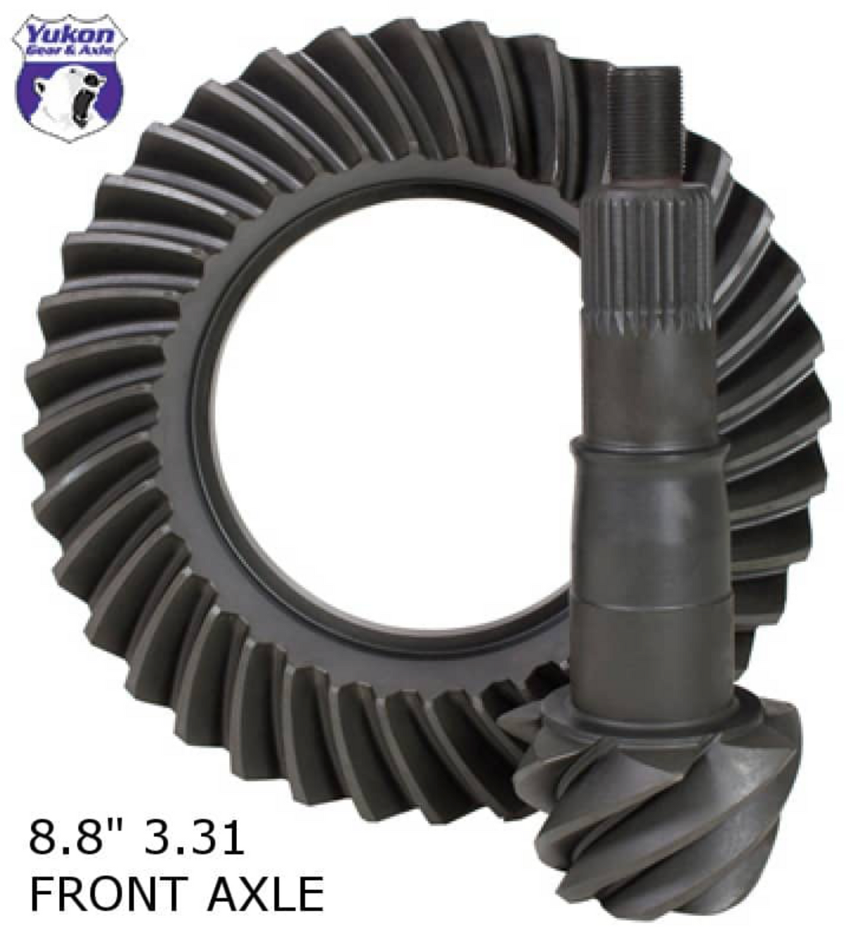 YUKON GEAR Ring & Pinion 8.8″, 3.31 ratio (Front Axle) – 2011-2023 F150