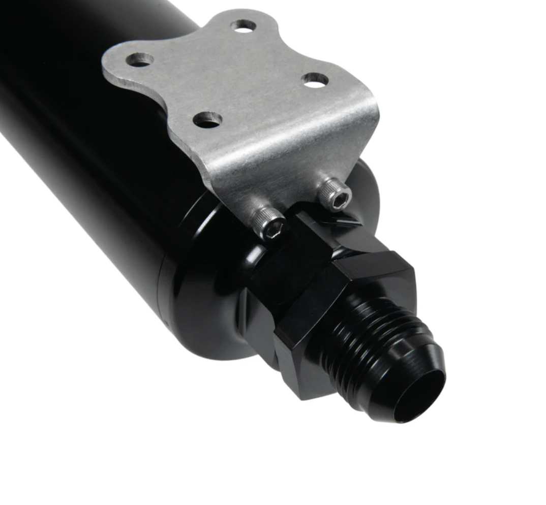 Fluidworks 32GPM Post Fuel Filter w/ Mount (10 Micron)