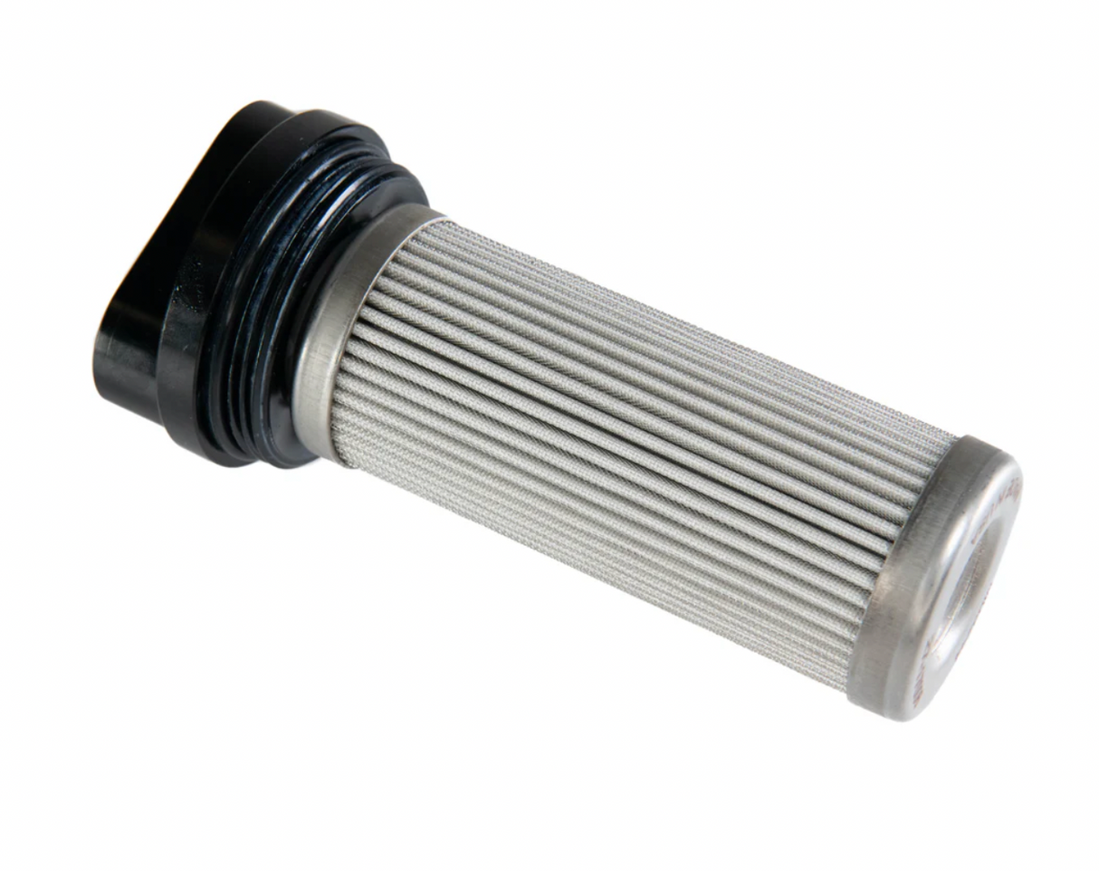 Fluidworks Dual Outlet 12GPM Post Fuel Filter w/ Mount (10 Micron) 27-170