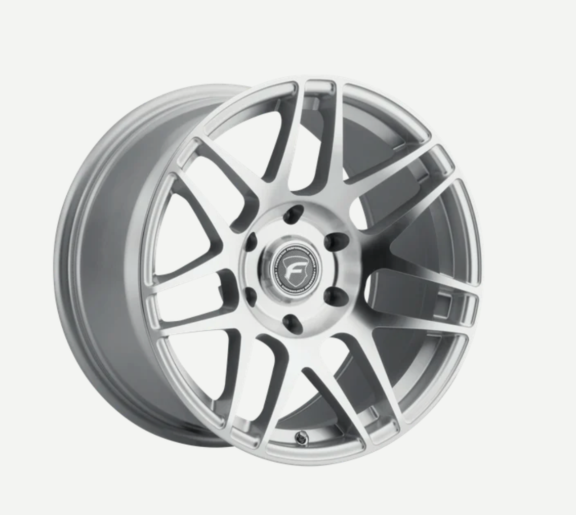 Forgestar 17x9.5 F14 Drag 6x135 ET25 BS6.23 Silver Machined 87.10