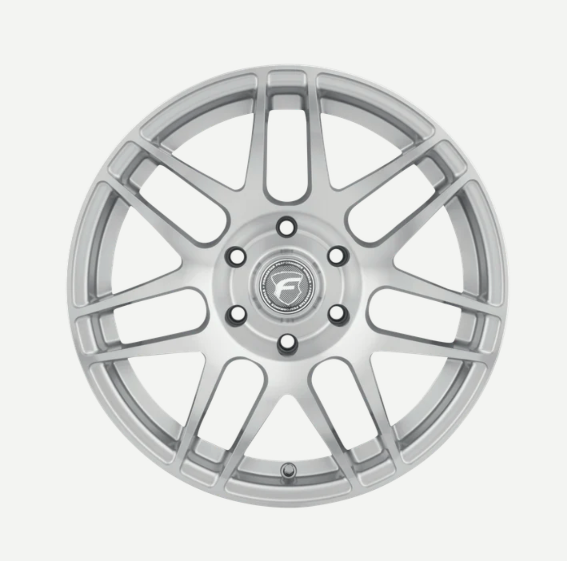 Forgestar 17x9.5 F14 Drag 6x135 ET25 BS6.23 Silver Machined 87.10