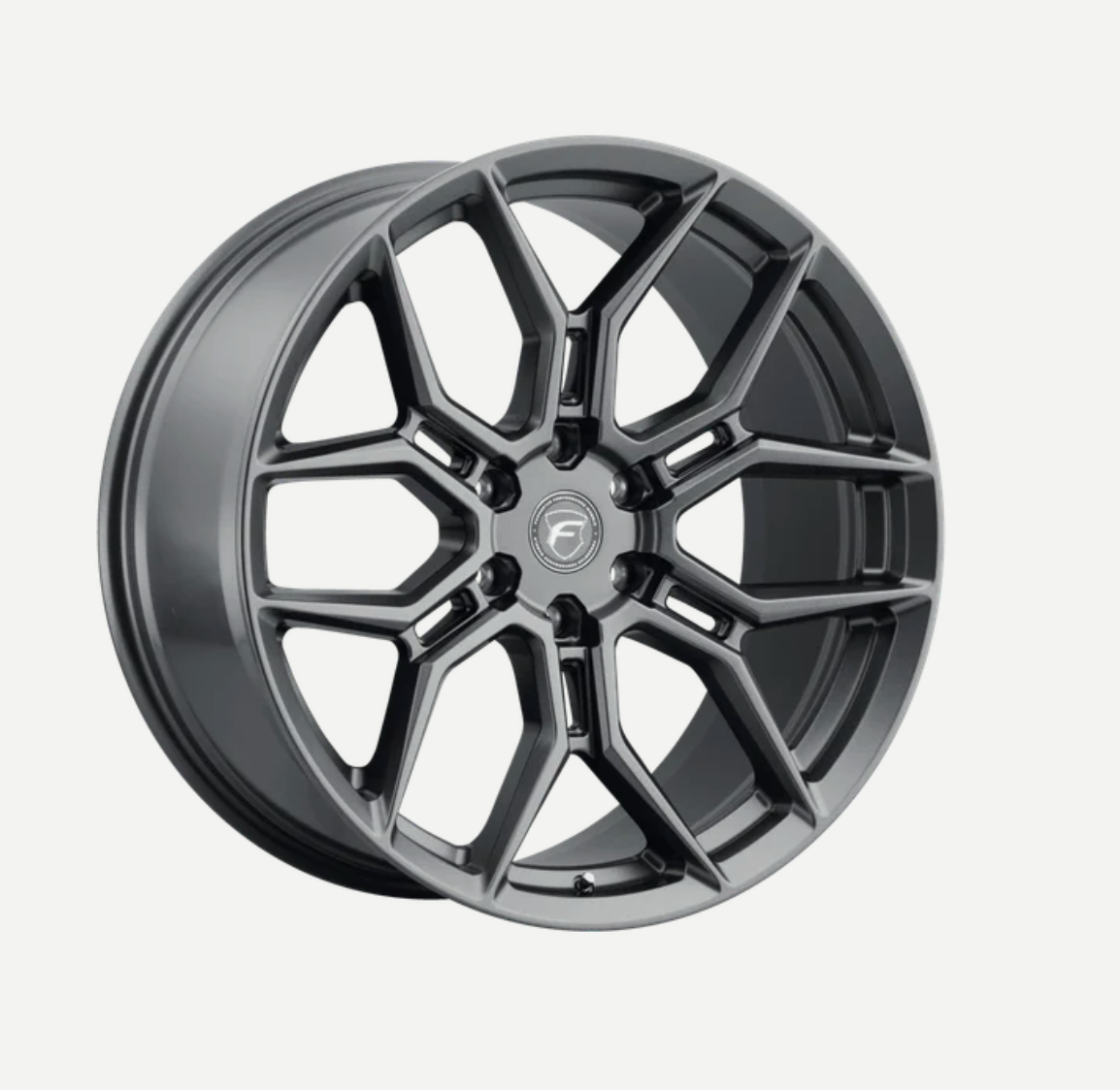 Forgestar X12 22x10 / 6x135 BP / ET30 / 6.68in BS Satin Anthracite Wheel