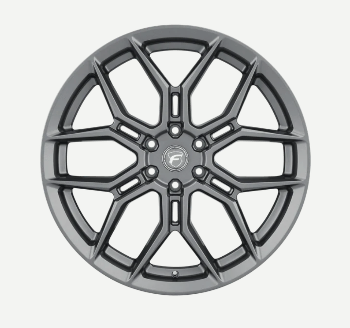 Forgestar X12 22x10 / 6x135 BP / ET30 / 6.68in BS Satin Anthracite Wheel