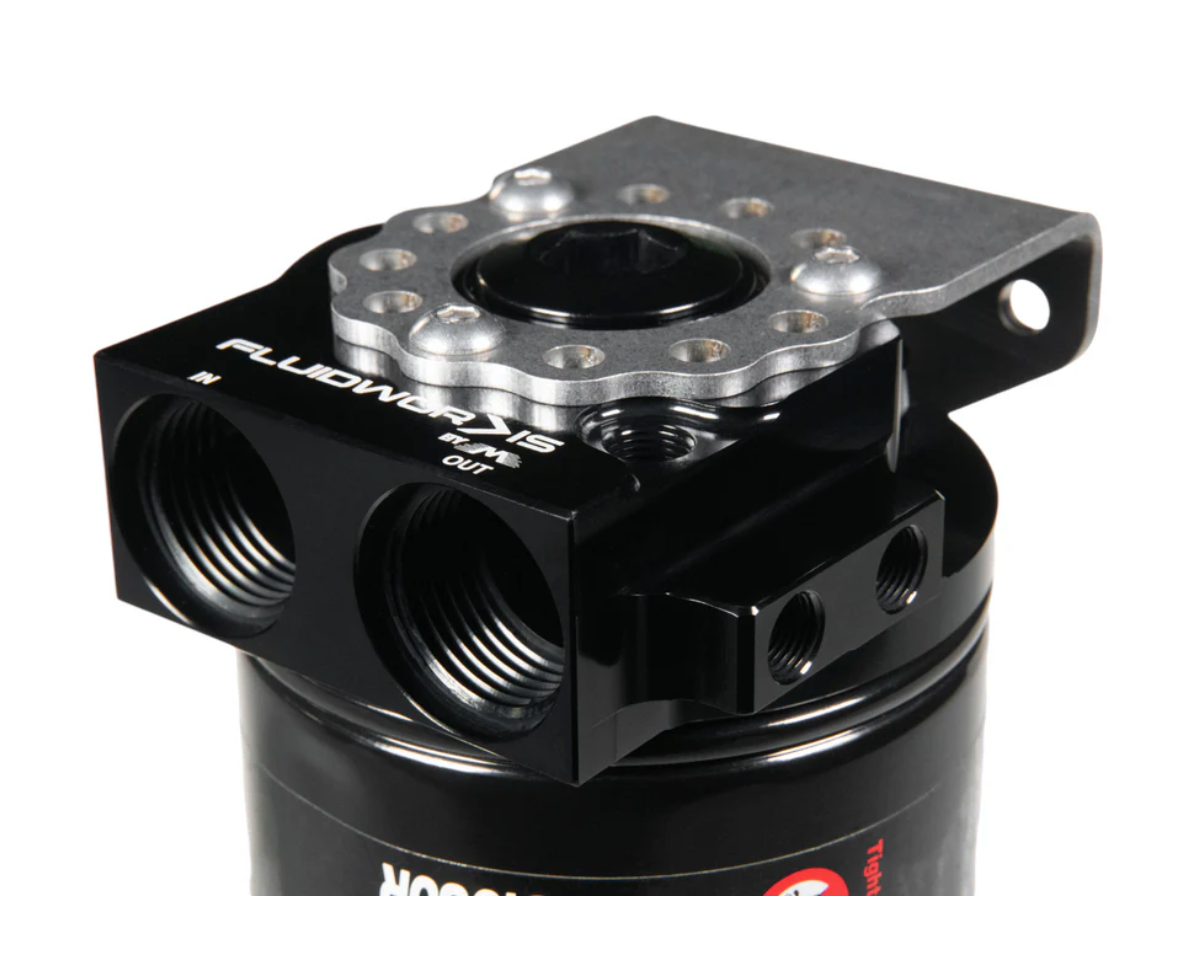Fluidworks Remote Oil Filter - Front Load Style