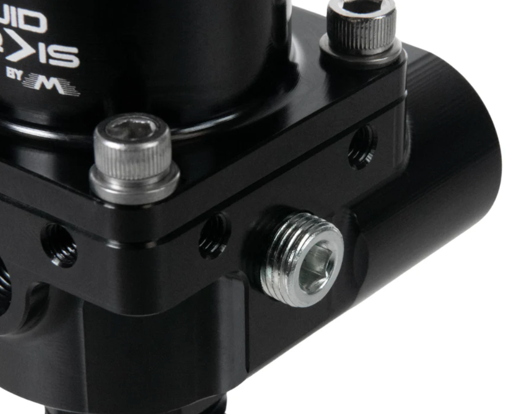 Fluidworks 1-10 gpm Fuel Pressure Regulator 35-70 psi Front Loader Fittings