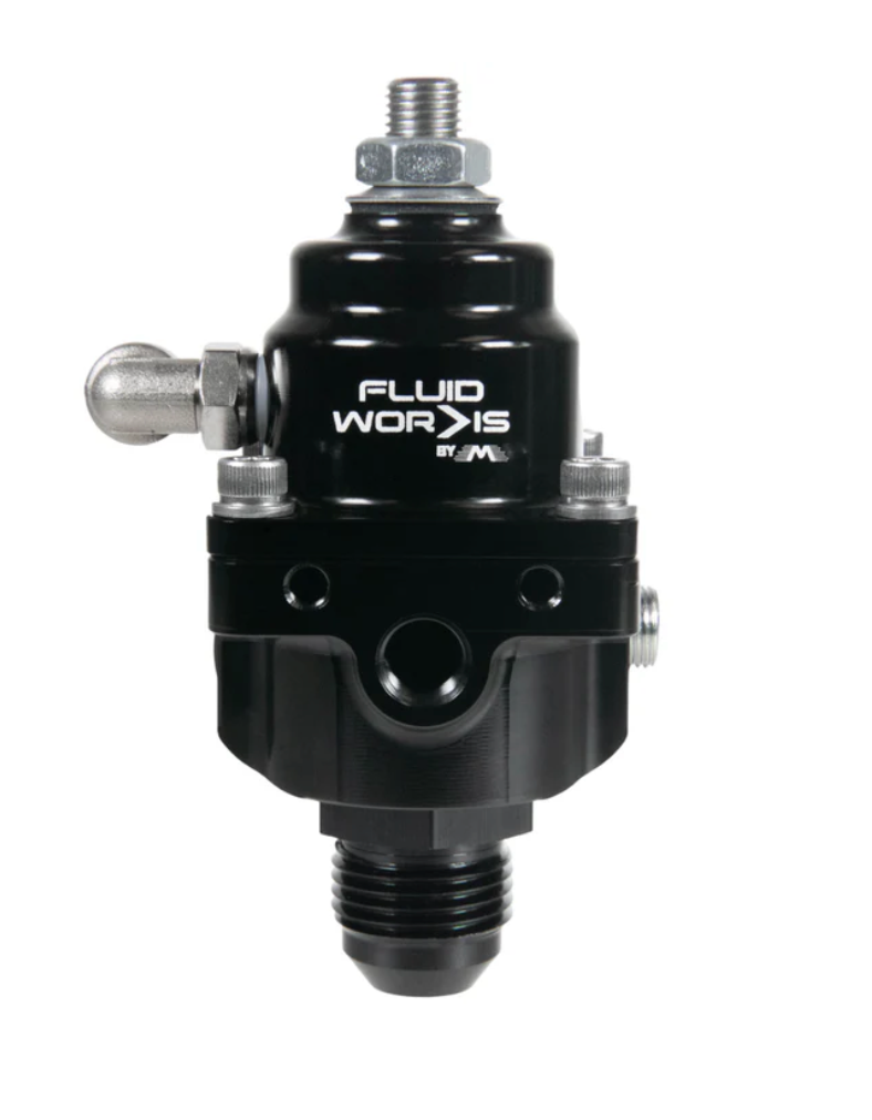 Fluidworks 1-10 gpm Fuel Pressure Regulator 35-70 psi Front Loader Fittings