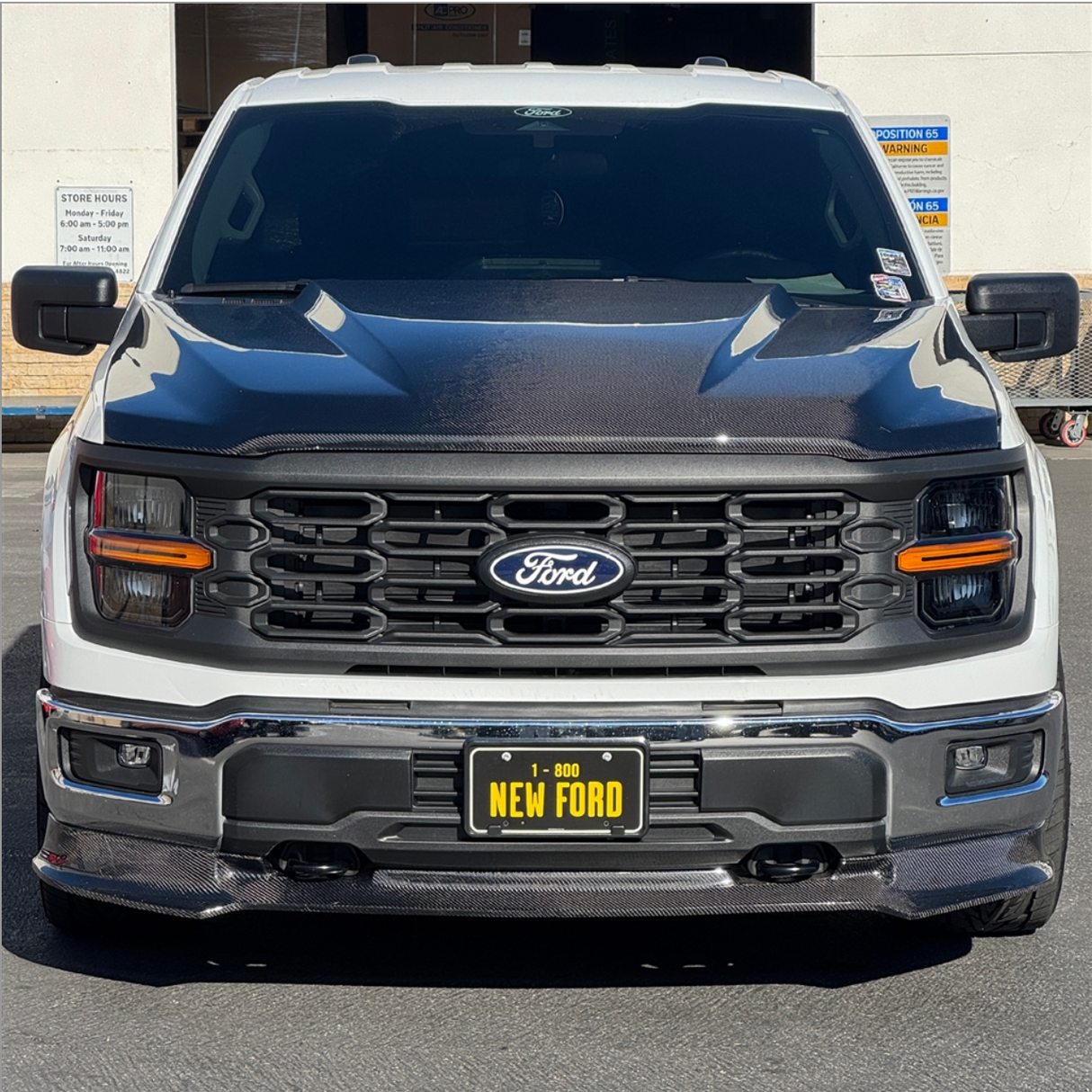 2021-25 F150 RK Sport Cowl Hood in Carbon Fiber