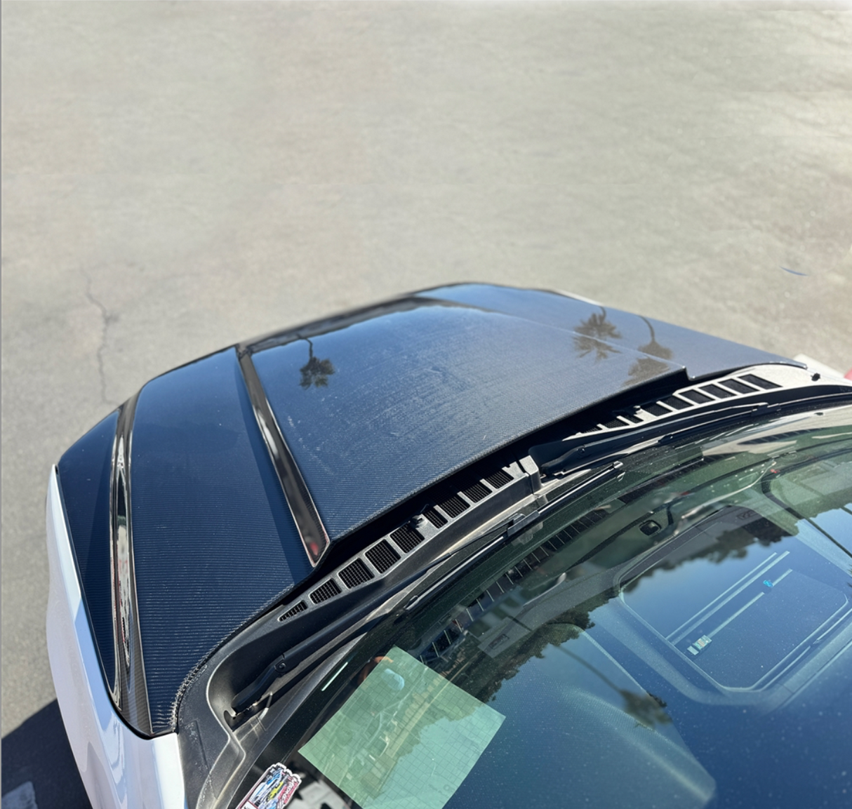 2021-25 F150 RK Sport Cowl Hood in Carbon Fiber