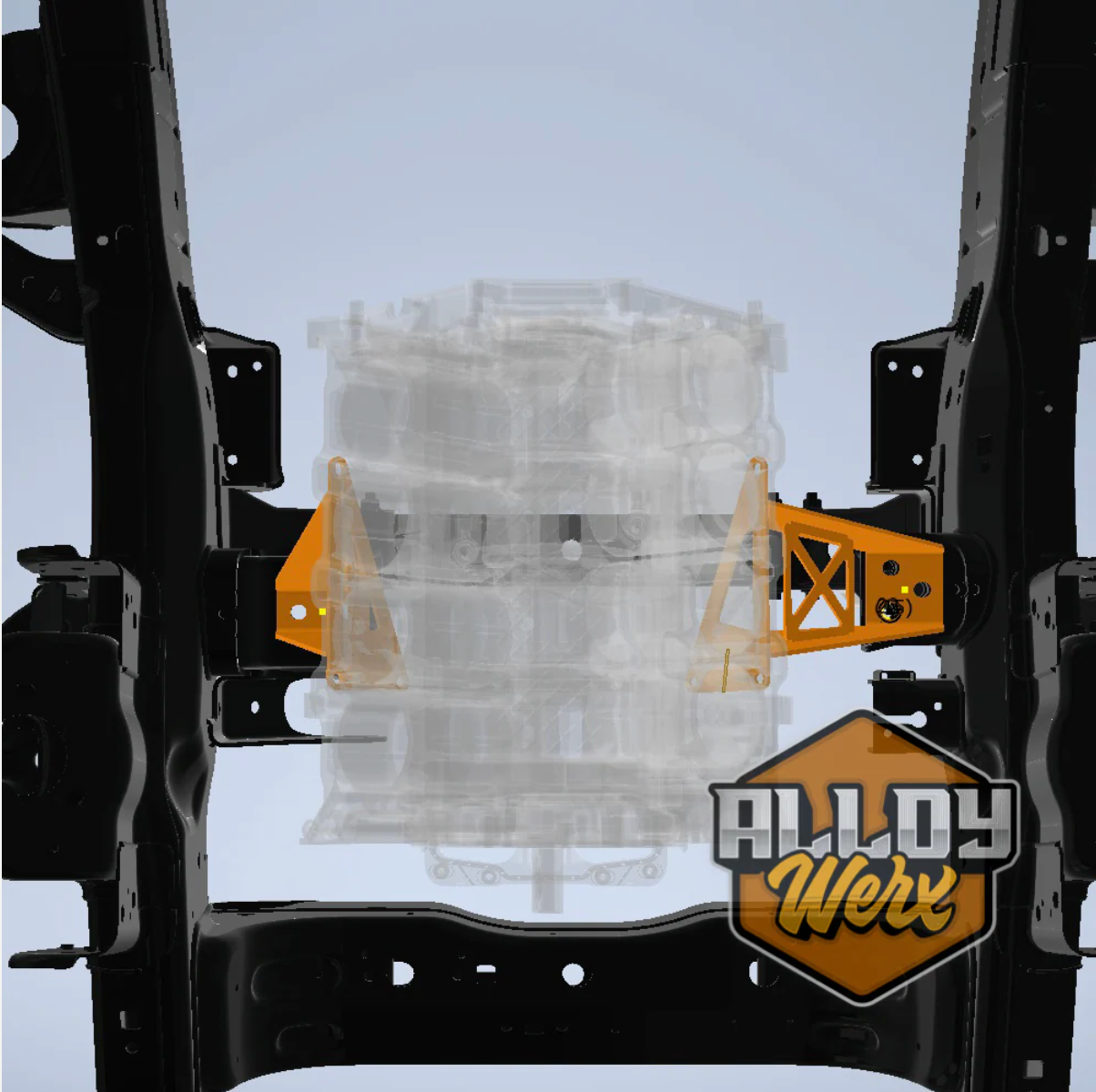 Lightweight Solid Motor Mounts for 2009–2025 F-150 5.0 & Raptor R