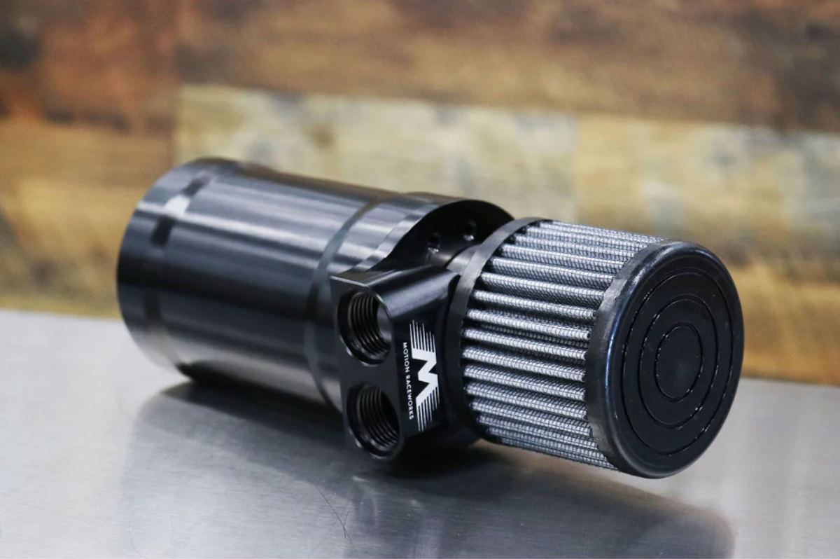 Motion Raceworks Top Loader Billet Catch Can Kit