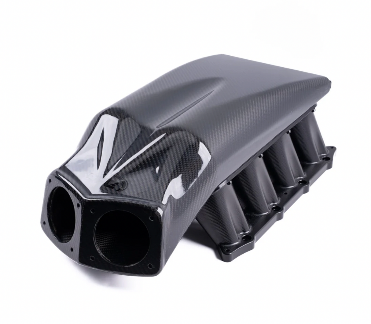 SPE MOTORSPORT FORD MUSTANG S650 CARBON FIBER INTAKE MANIFOLD- FITS 2024+ MUSTANG 5.0L