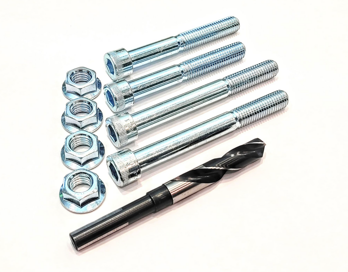 S550 / S650 Big Bertha Diff Bolt Kit, Aftermarket Bushings