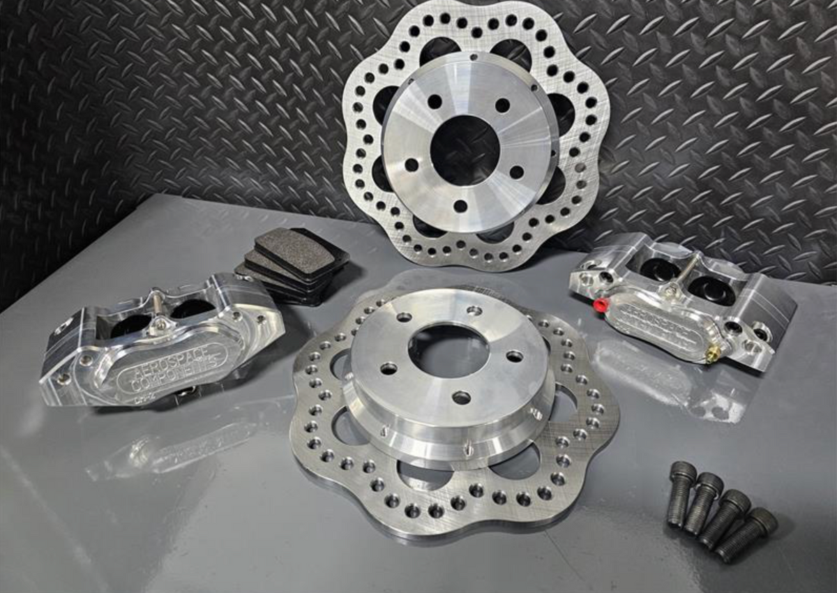 2024 Mustang Dark Horse/ Performance Package Direct Bolt on Rear Pro-Lite Drag Race Brake Kit