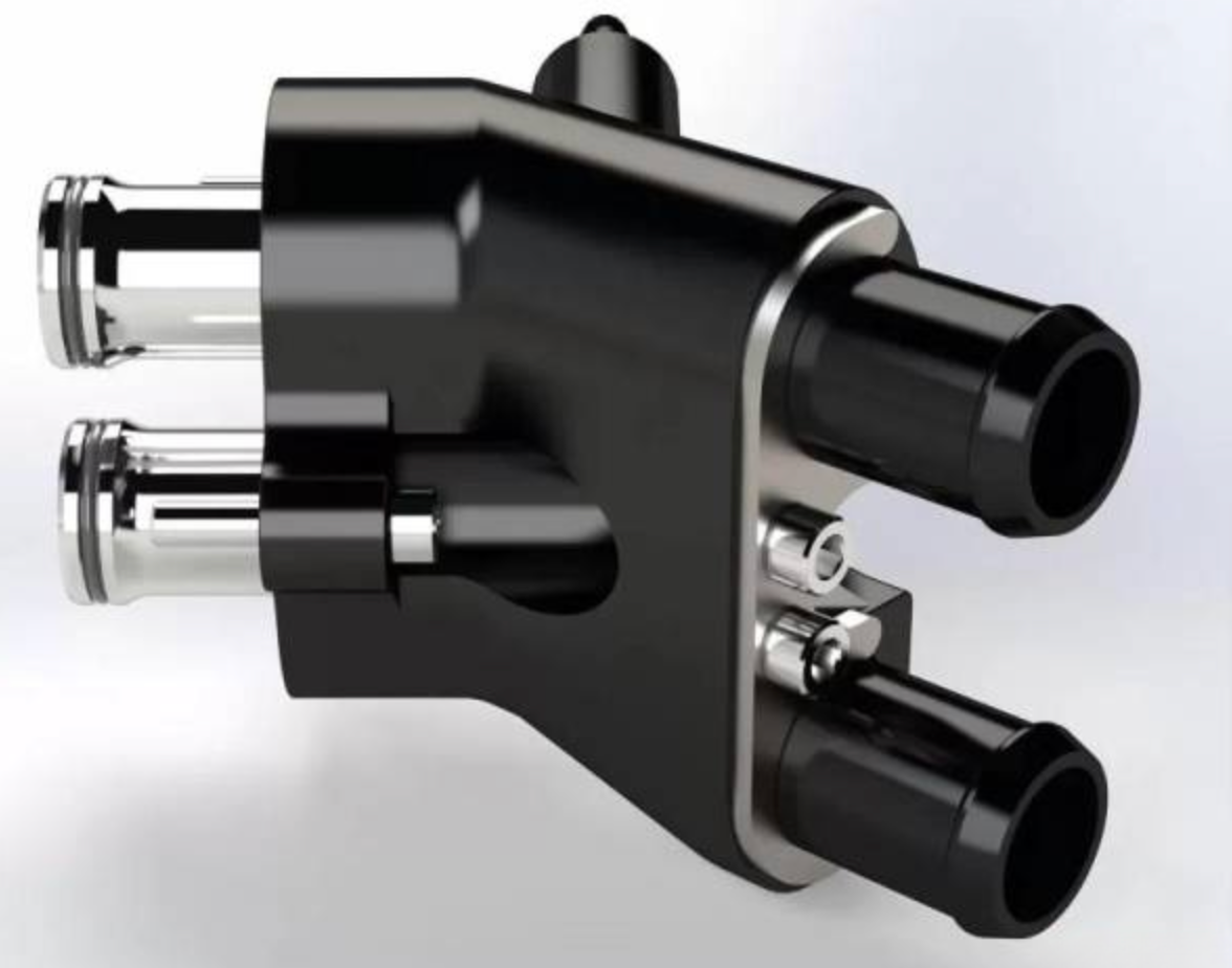 Billet High Flow Intercooler Manifold Ford Mustang GT500 2020-2022 - 5000178-01