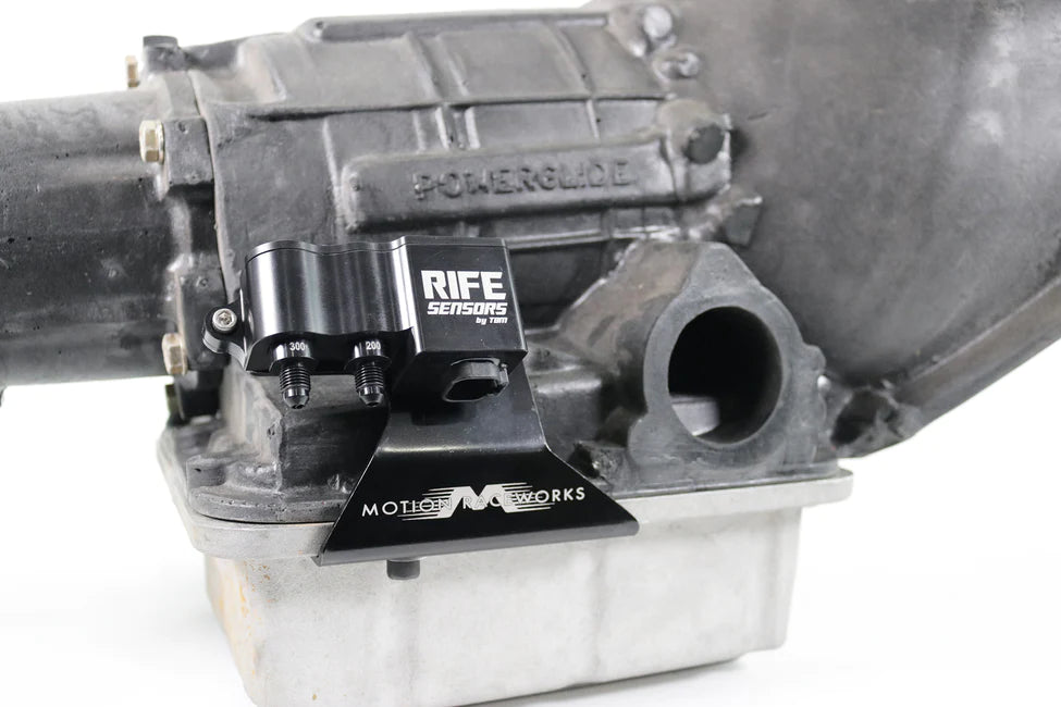 Motion RIFE TH400 4L80E Powerglide Transmission Pressure Sensor Block & Mount 16-00002