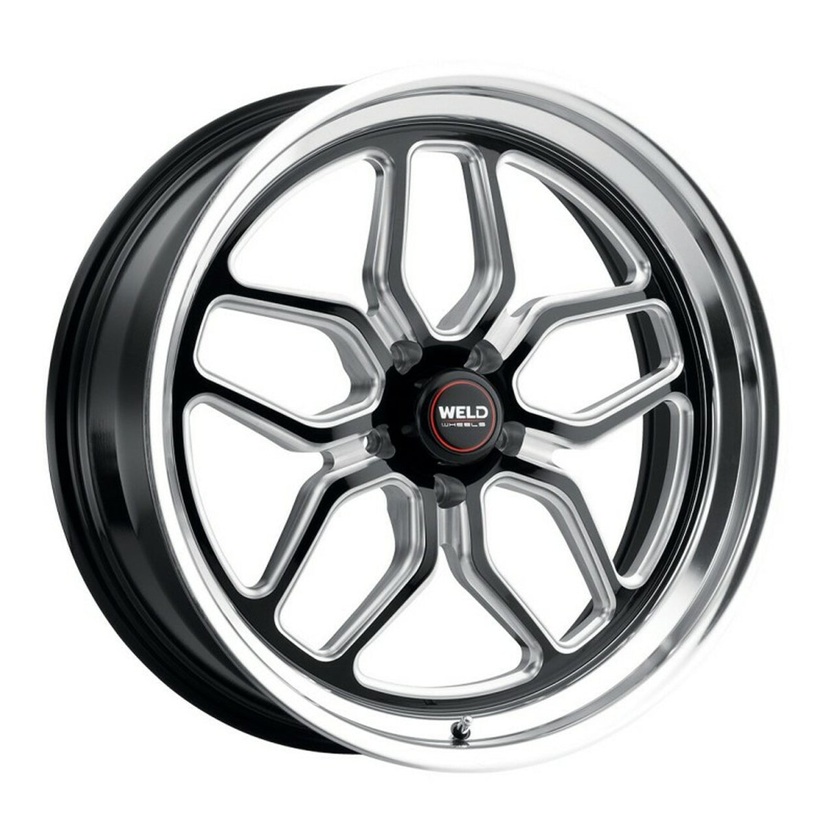 Weld Racing 17x5 Laguna Drag 5x114.3 ET -21 BS2.15 Gloss BLK MIL DIA 78.1