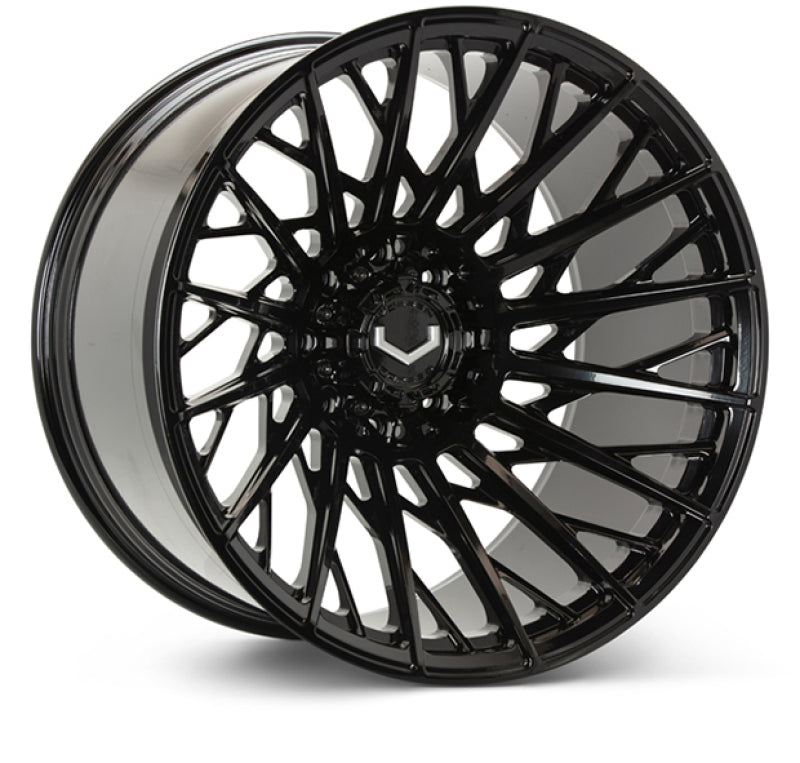 Vossen VFX-02T 24x10 - 8x180 - ET+15 - Deep - 124.3 - Gloss Black Wheel