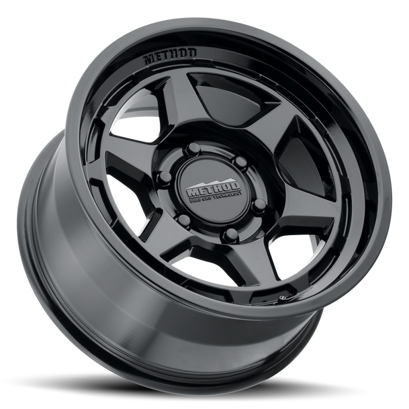 Method MR708 Bead Grip Wheel - 17x9 / 5x5 / ET -38 / 71.5mm CB - Gloss Black