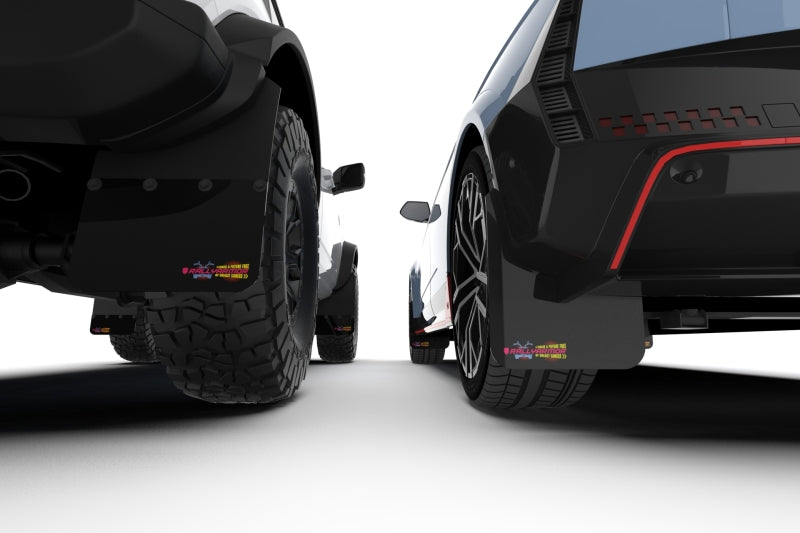 Rally Armor 21-25 Ford Bronco RB-ST Running Board-Steel Rear Bumper BCE Logo