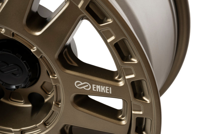 Enkei Trail-Tracker 18x9 / 6x139.7 BP / ET42 / 106.1mm Bore - Matte Bronze Wheel