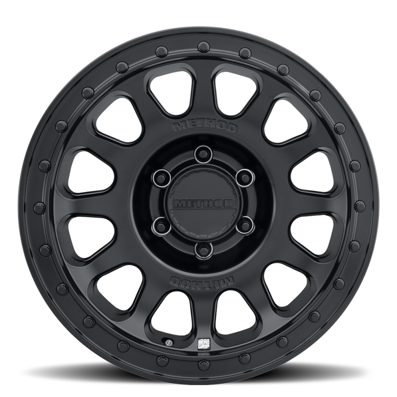 Method MR709 HD Bead Grip 18x 9in / ET12 / 8x170 BP / 125mm Bore - Black Wheel