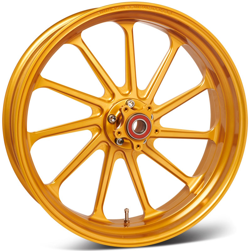 Performance Machine 21x3.5 Forged Wheel Assault - Gold Ano