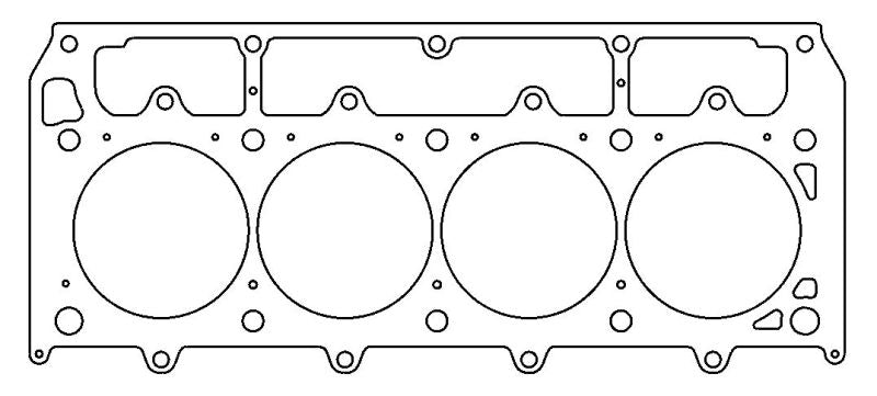 Cometic GM LSX McLaren 4.185in Bore .098 inch MLS-5 Head Gasket - Left