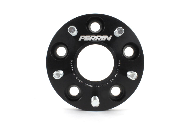 PERRIN 17-21 Honda Civic Si / 22-26 Acura Integra 64.1mm 5x114.3 Wheel Spacers 20mm - Pair