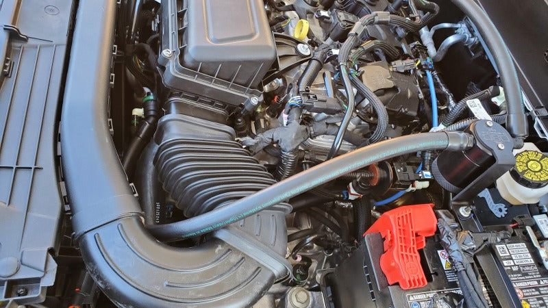 J&L 2025 Ford Bronco Sport/ 23-25 Ford Escape Oil Separator 3.0 PCV Side - Black Anodized